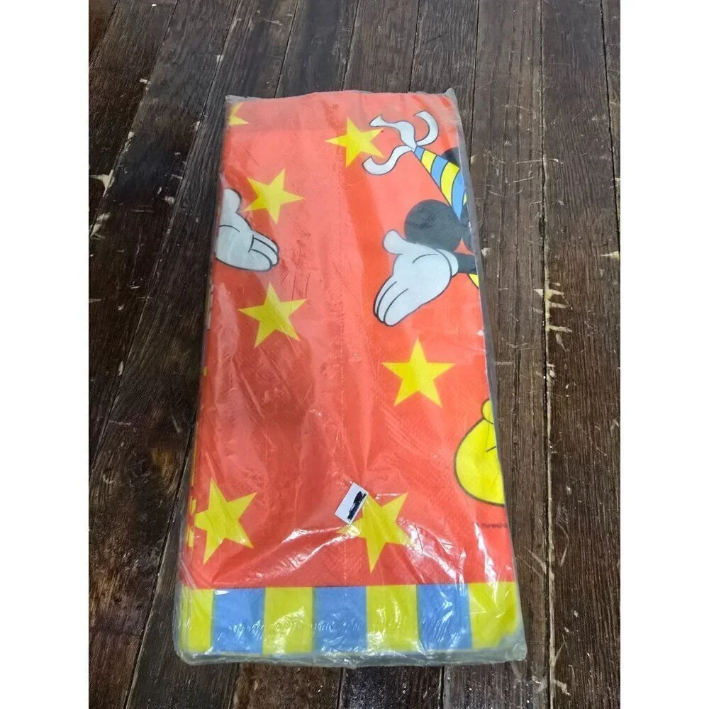 Vintage Party Celebrations by Gibson Mickey Mouse Tablecover Party